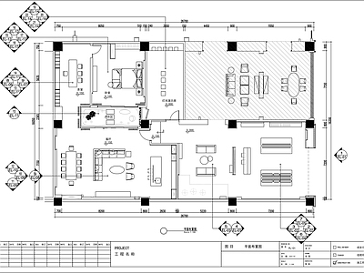 现代其他商业空间 家具展厅设计图 施工图