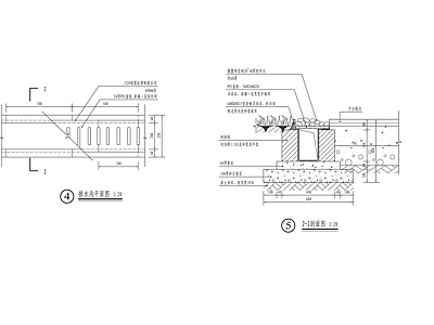 景观节点 施工详图 施工图