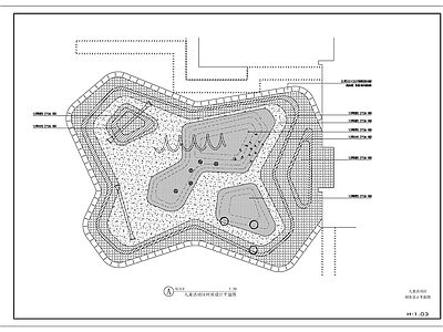 景观节点 儿童活动区 施工图