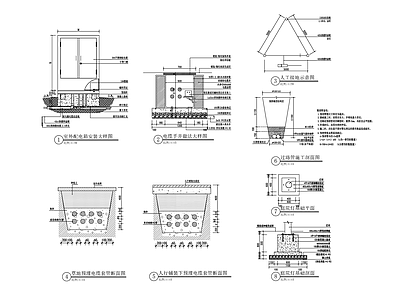 电气节点 电气设备安装大样 施工图