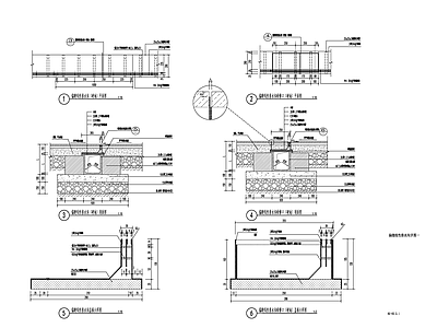 给排水节点详图 排水沟节点 雨水口节点 施工图