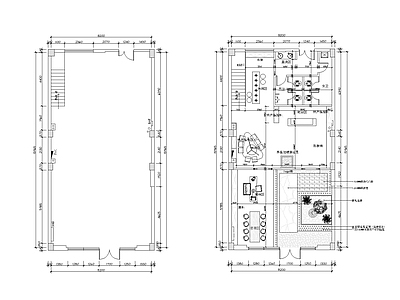 现代新中式住宅楼建筑 平立剖 办公空间设计 原创设计家装工装 设计 整套图纸 施工图