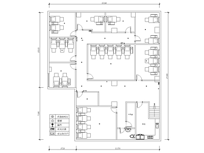 现代新中式住宅楼建筑 家装设计 原创设计家装工装 办公空间设计 设计 平立剖 施工图