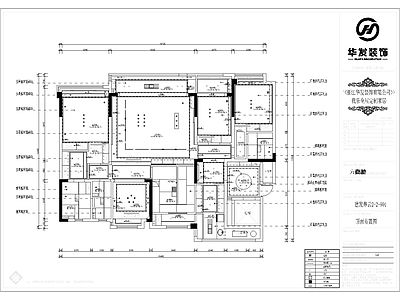 现代新中式住宅楼建筑 设计平立剖 原创设计家装工装 新中式现代法式 整套图纸 家装设计 施工图