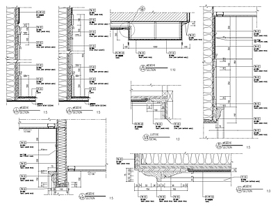 现代家具节点详图 软包 施工图