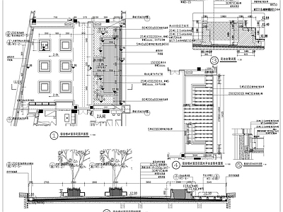 现代屋顶花园 园详图 施工图