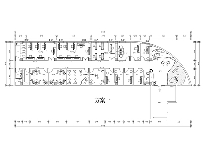 现代办公楼建筑 施工图