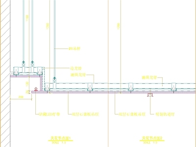 现代家具节点详图 节点图 大样图 家具节点 剖面图 施工图