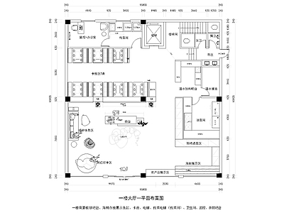 现代新中式住宅楼建筑 火锅店 餐饮空间 烤肉店 包厢 施工图