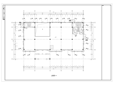 现代售楼处建筑 售楼部 施工图