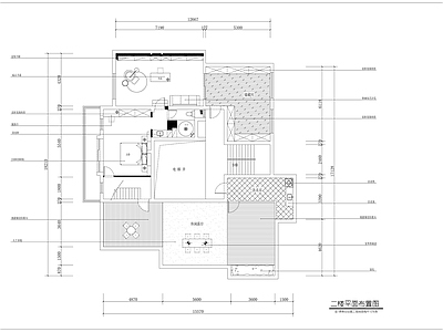 欧式轻奢整体家装空间 两层别墅户型 大平层 小户型 别墅 施工图