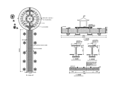 现代公园景观 口袋公园 施工图