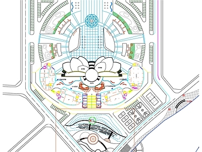 现代公园景观 口袋公园 施工图