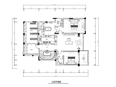 法式欧式整体家装空间 三层别墅室内欧式 大平层 小户型 别墅 施工图