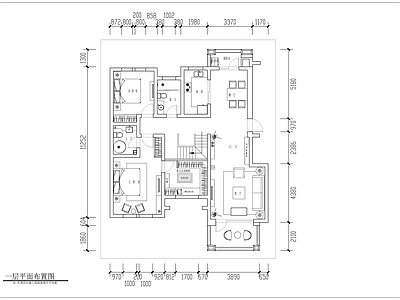 现代轻奢整体家装空间 两层别墅大户型 大平层 别墅 小户型 施工图