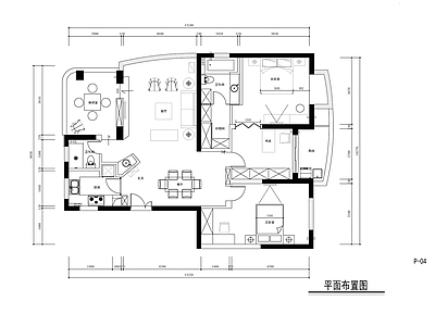 现代轻奢整体家装空间 两卫 大平层 别墅 小户型 施工图