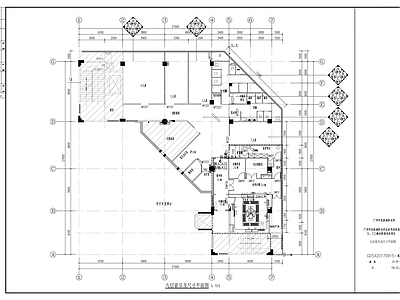 现代医院 皮肤病防治所内装 施工图