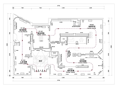 现代其他文化空间 展览馆 施工图