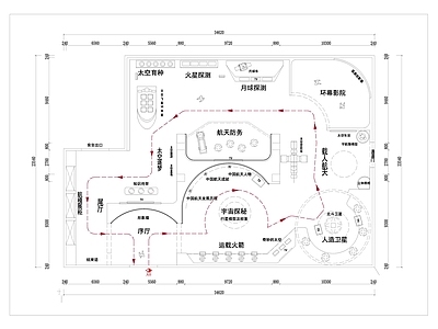 现代其他文化空间 展览馆 施工图