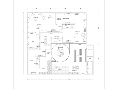 现代其他文化空间 展览馆 施工图