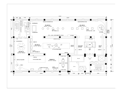 现代其他文化空间 展览馆 施工图