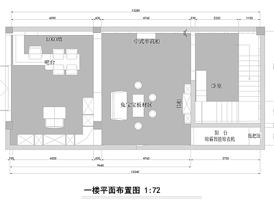 现代其他商业空间 板材 施工图