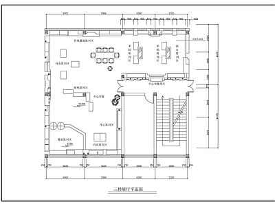 现代新中式服装店 服装展厅室内设计 施工图