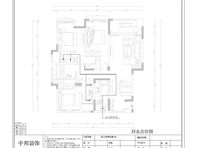 现代住宅楼建筑 家装设计 施工图