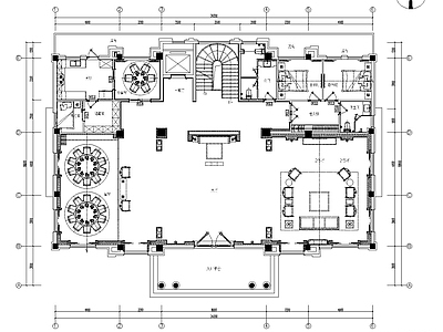 整体家装空间 家装全套 施工图