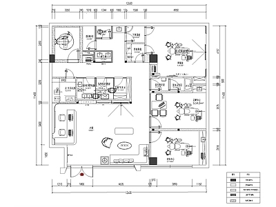 现代医院 牙科医院 施工图