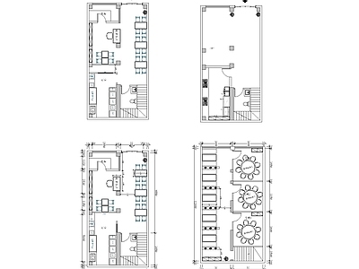 现代其他餐饮空间 餐饮空间设计 施工图