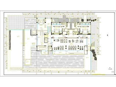 现代新中式其他建筑 现代设计 现代全套施 健身 施工图