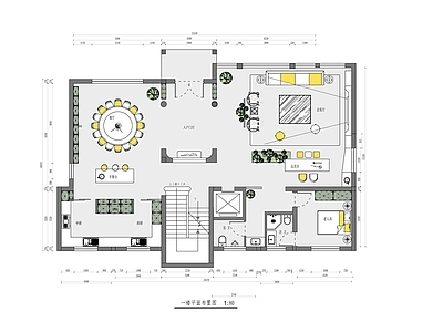 现代新中式整体家装空间 别墅 自建别墅 施工图