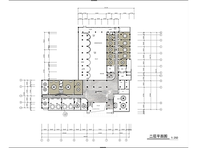 现代新中式中餐厅 大饭店 施工图