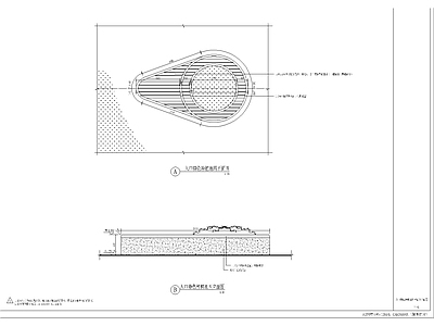 现代新中式公园景观 特色种植池详 施工图