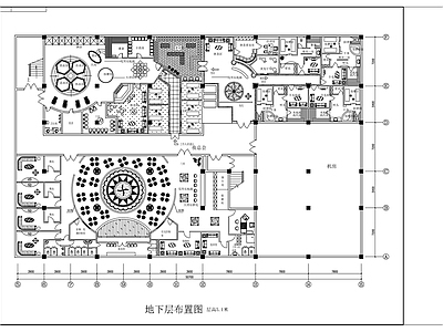 现代新中式酒店 建筑设计装修 餐厅 大堂 公区 施工图