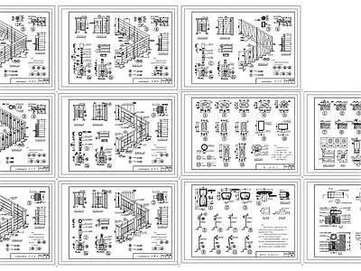 现代新中式住宅楼建筑 大 施工图