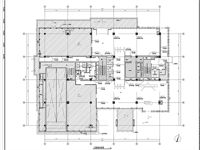 现代办公楼建筑 办公楼装修全套 施工图