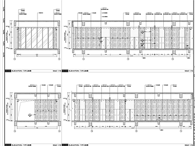 现代办公楼建筑 办公楼装修图全套 施工图