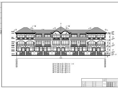 现代住宅楼建筑 住宅建 施工图