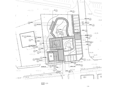 现代公园景观 口袋公园 施工图