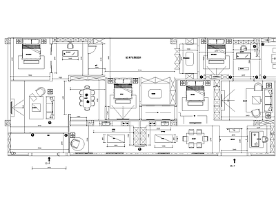 现代展厅 家装材料展厅 施工图