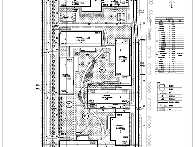 现代其他建筑 海洋研究所总平面 施工图