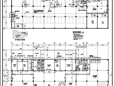 现代其他建筑 海洋研究所平立剖 施工图