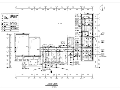 现代其他文化空间 文体活动中心室内 施工图