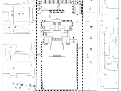 商业综合体 商住楼建筑 施工图