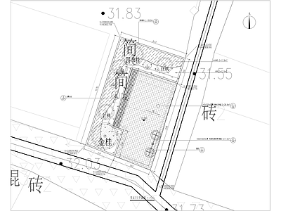 现代公园景观 口袋公园 施工图