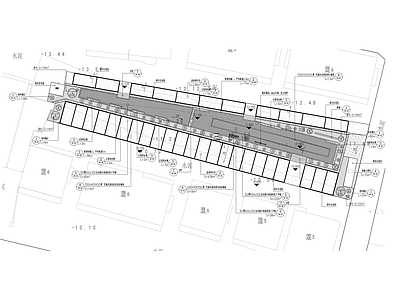 现代公园景观 口袋公园 施工图