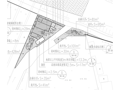 现代公园景观 口袋公园 施工图