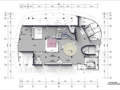 现代展厅 科学智慧展厅 施工图